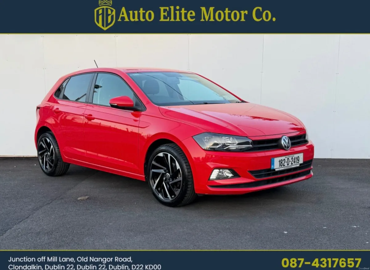 Volkswagen Polo 2018//Finance Available//Warranty - Image 2