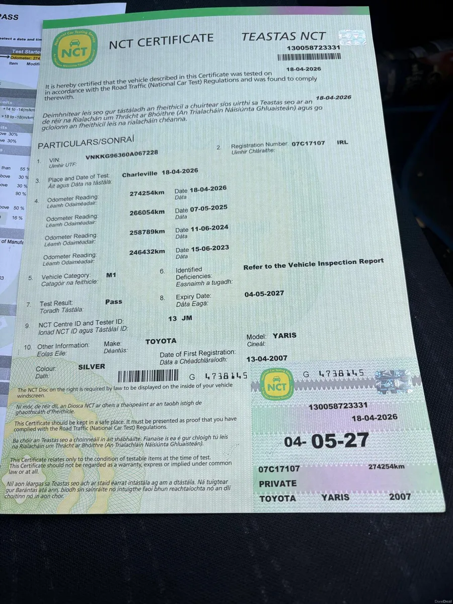 Toyota Yaris 2007 - Image 2