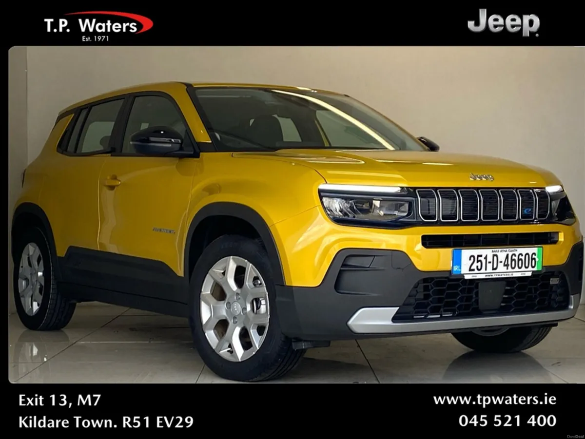 Jeep Avenger FULL ELECTRIC - ALTITUDE - ZERO MILEA - Image 3