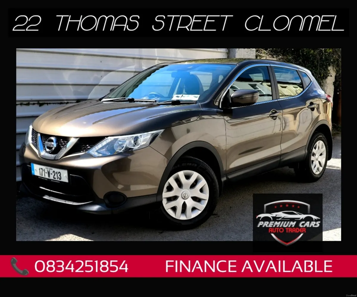 NISSAN QASHQAI NEW NCT FINANCE.WARRANTY - Image 1