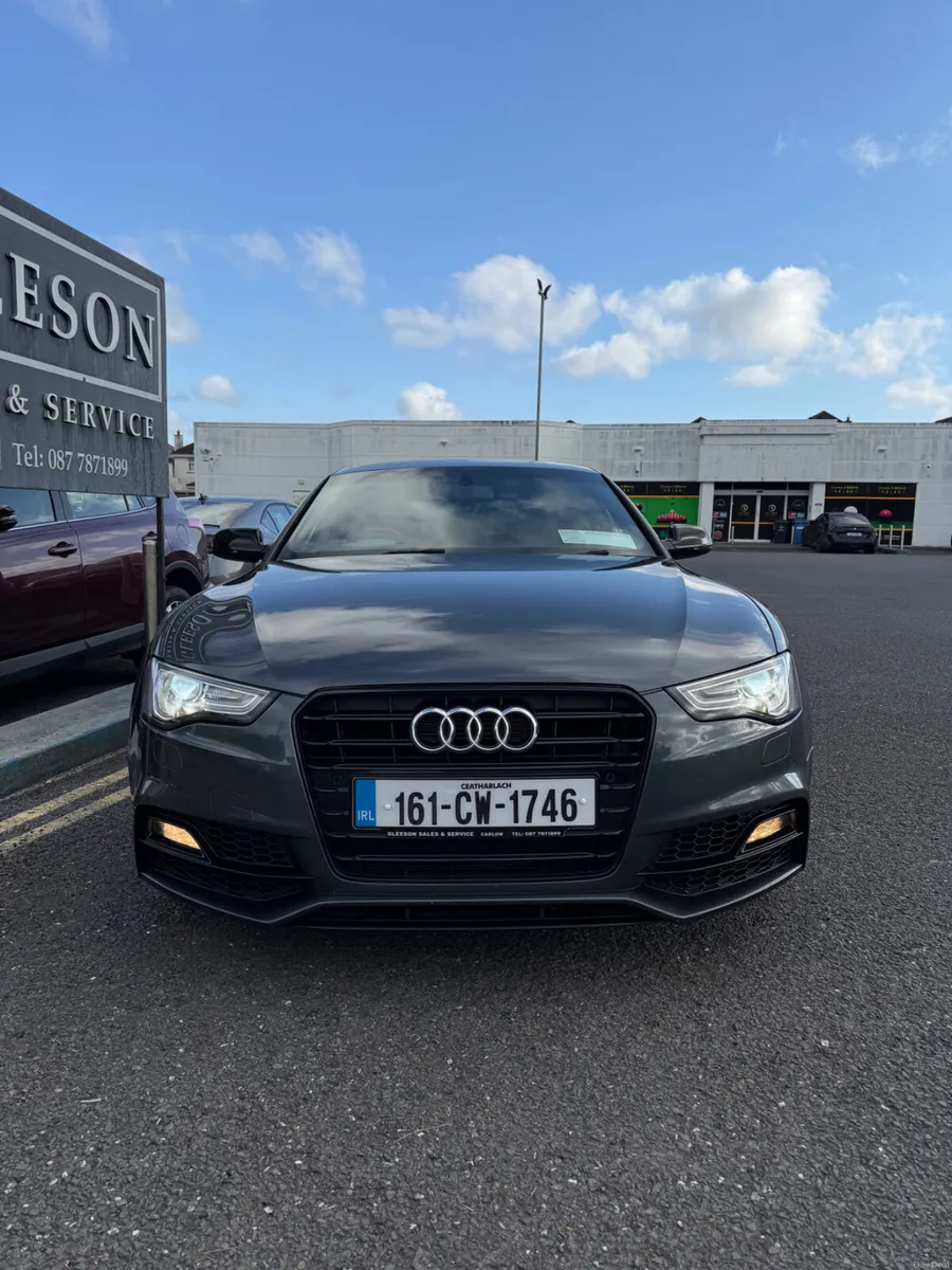 161 Audi A5 2.0TDi DSG 190 BHP SLine Black Edition - Image 3