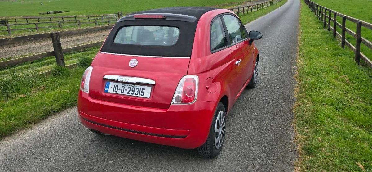 Fiat 500 convertible,  brilliant condition - Image 4