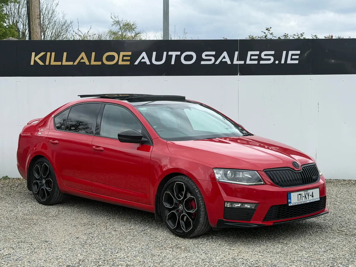 2017 Skoda Octavia VRS 2.0D with sunroof - Image 1