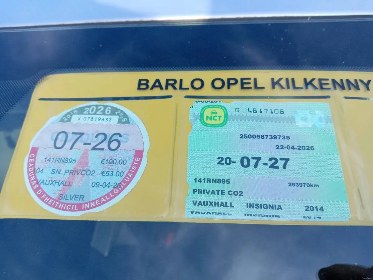 141 Insignia Tourer 2.0CDTi NCT07/27 tax07/26 293k - Image 2