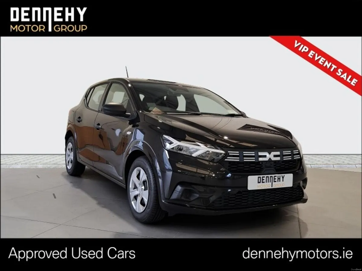 Dacia Sandero VIP EVENT this FRIDAY & SAT 24/25th - Image 1