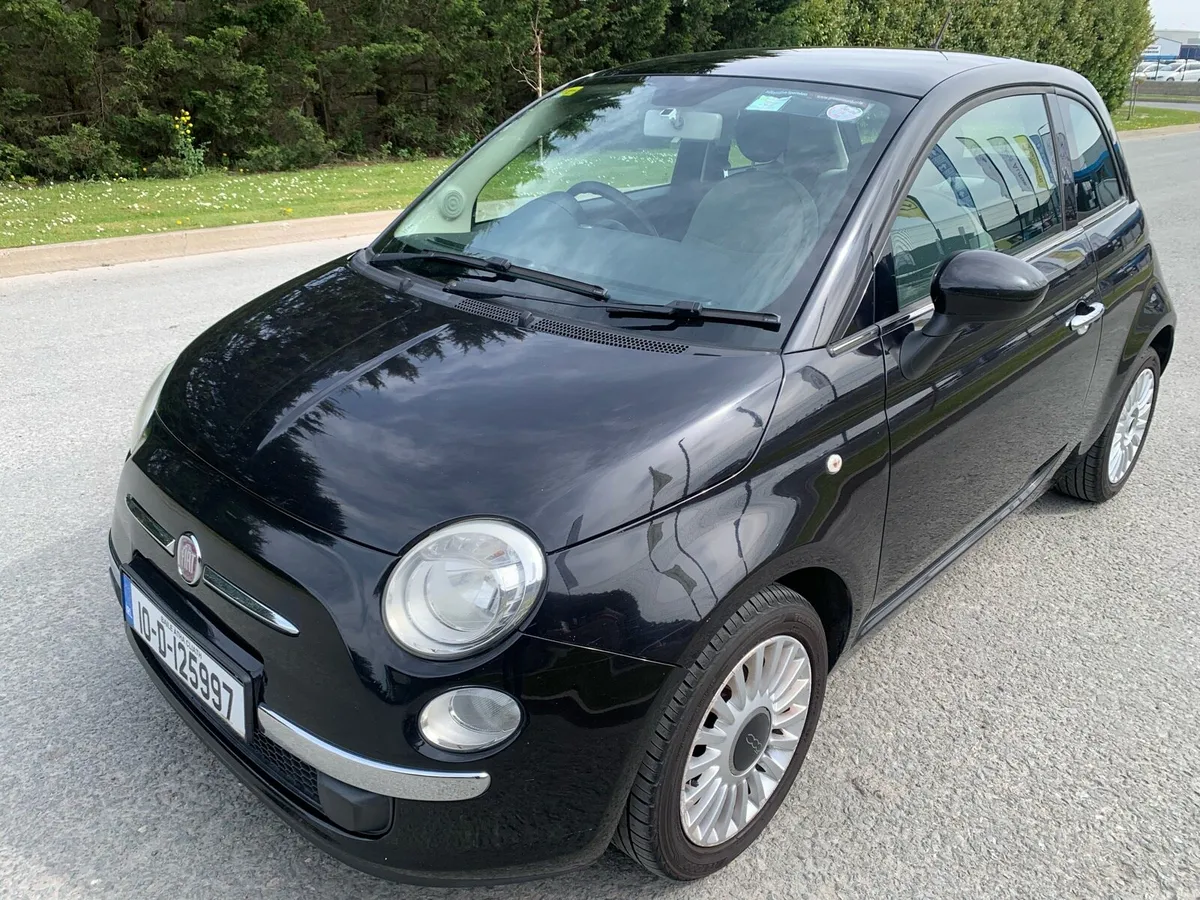 2010 Fiat 500 1.2 petrol, Nctd 11/26, Taxed 8/26 - Image 1