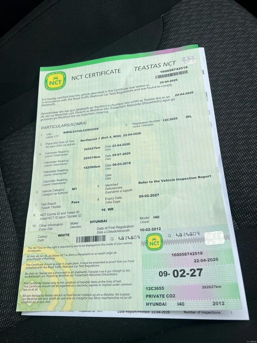 2012 Hyundai i40 1,7d 260 km New Nct - Image 2