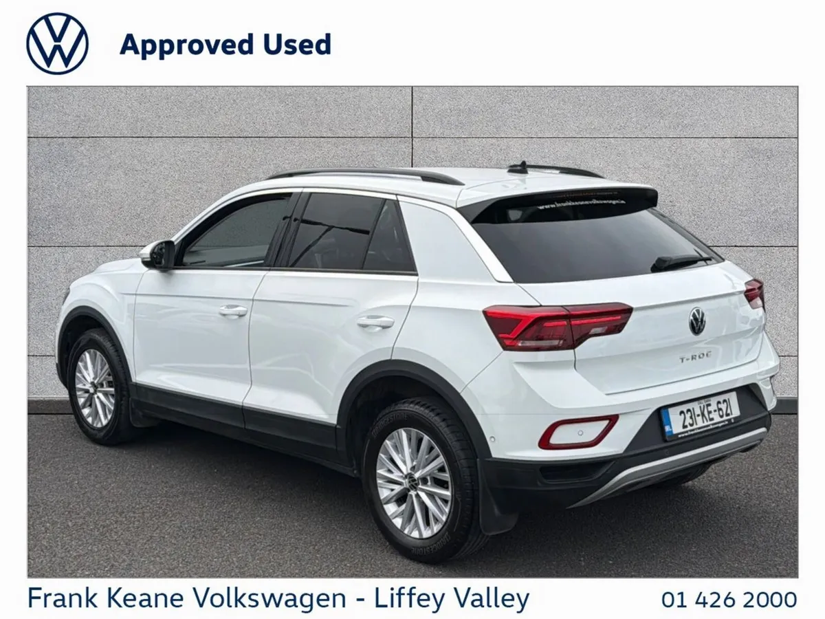 Volkswagen T-Roc LIFE 1.0 TSI 110HP *PURE WHITE* * - Image 3