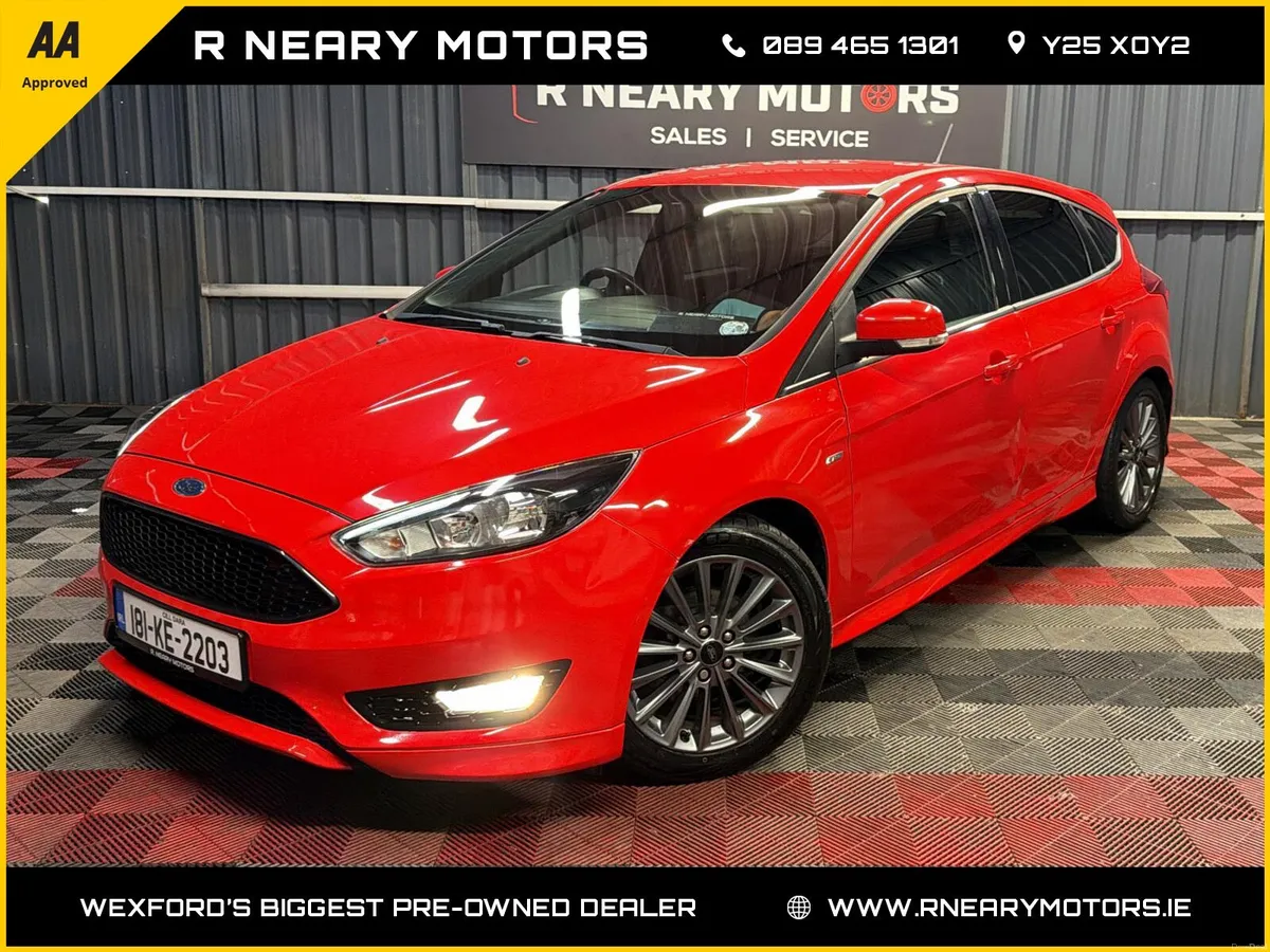 2018 Ford Focus 1.0 Petrol Manual ST-Line 86Kms - Image 1