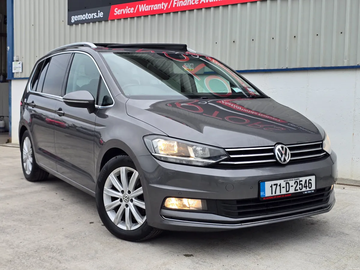 2017 VW TOURAN 2.0 150BHP 7 SEATER PANORAMIC ROOF - Image 1
