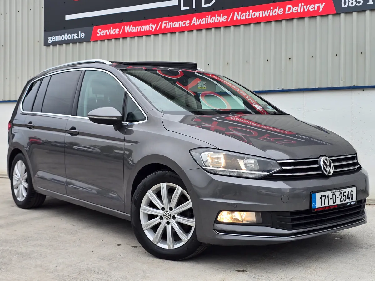 2017 VW TOURAN 2.0 150BHP 7 SEATER PANORAMIC ROOF - Image 2
