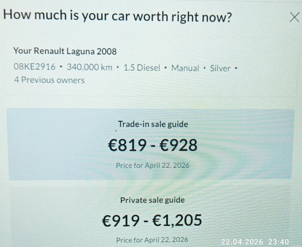 08 Renault Laguna,1.5 DCi Diesel, 6+1 gearbox - Image 3