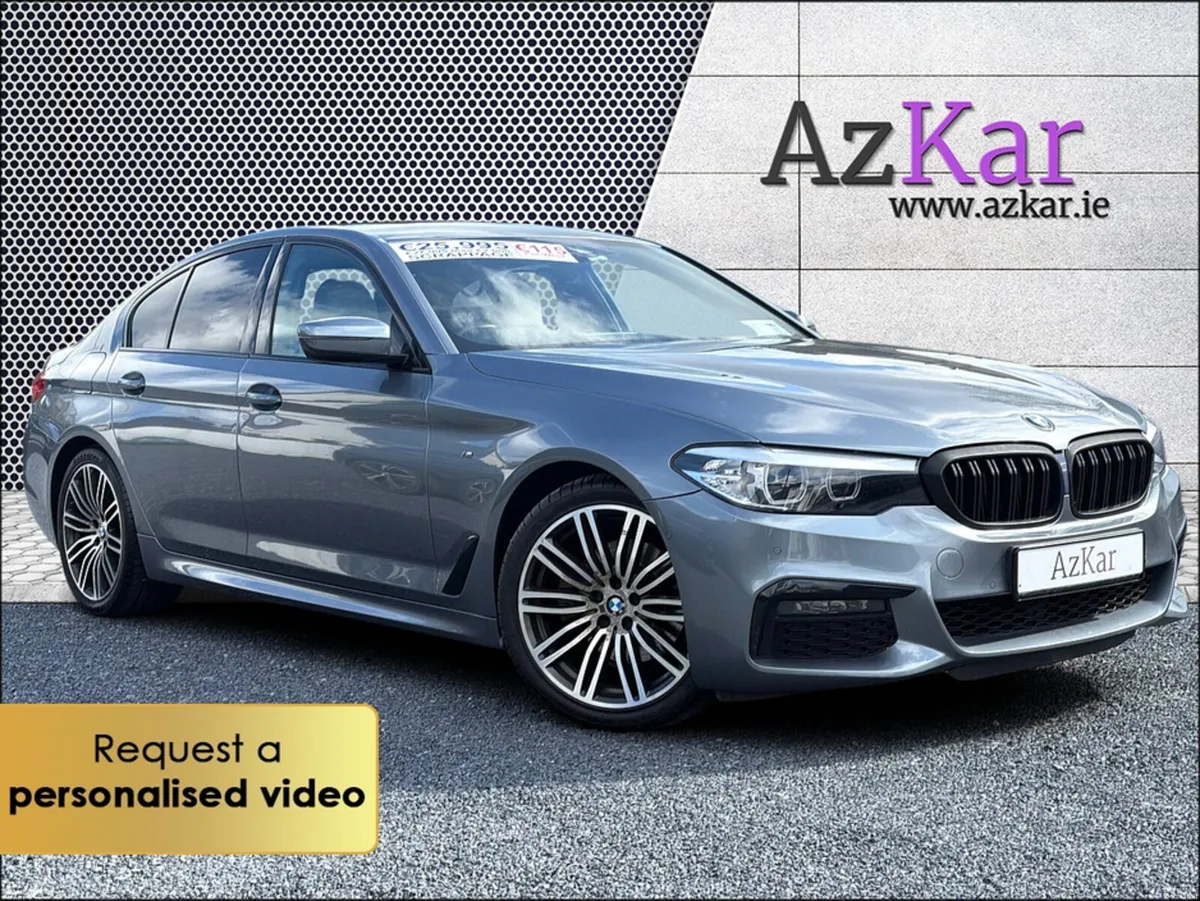 BMW 5-Series 2019 M-SPORT 2.0D AUTOMATIC 190BHP €1 - Image 1