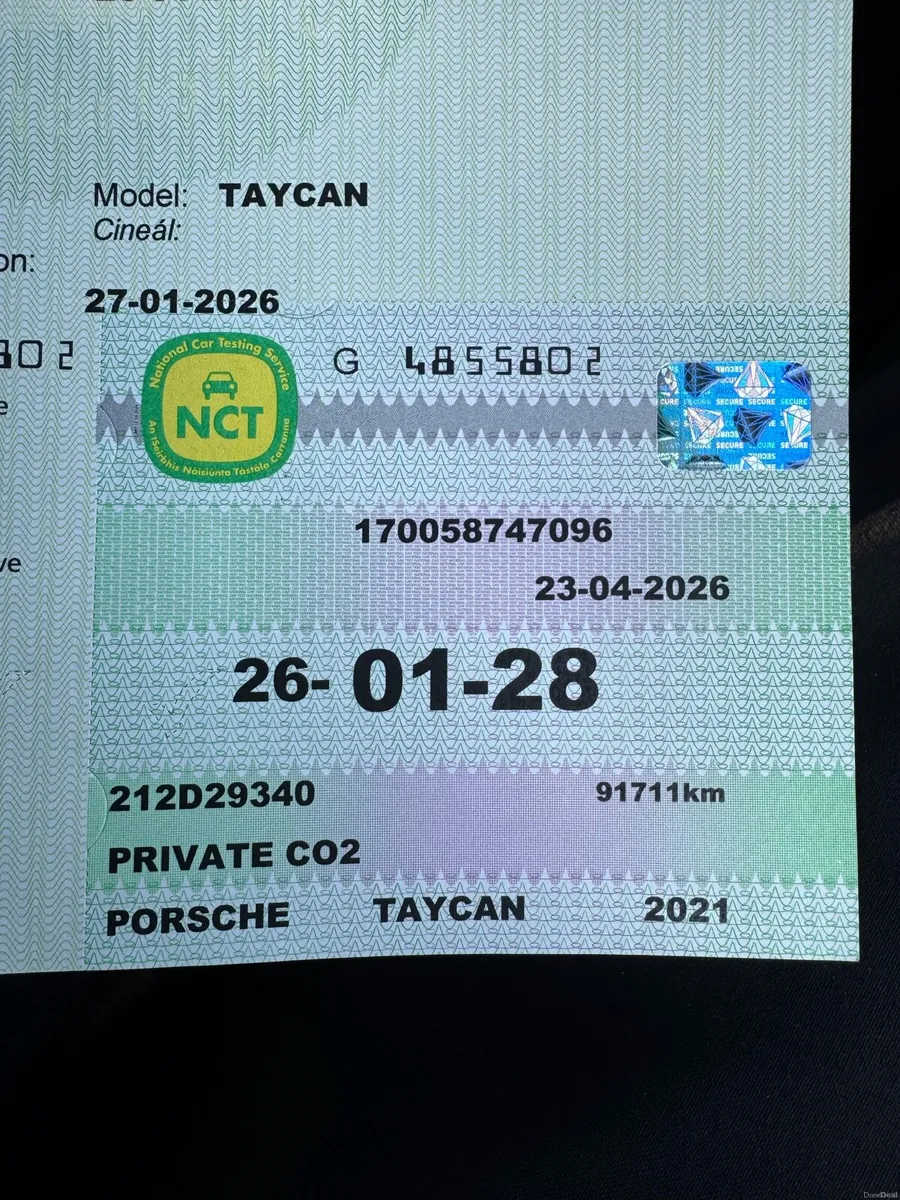 Porsche Taycan perfermance battery warranty - Image 6