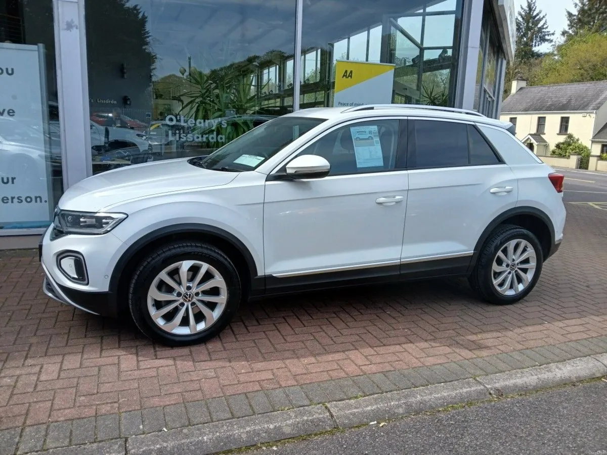 Volkswagen T-Roc 1.5 TSI 150HP DSG Style, White, 1 - Image 2