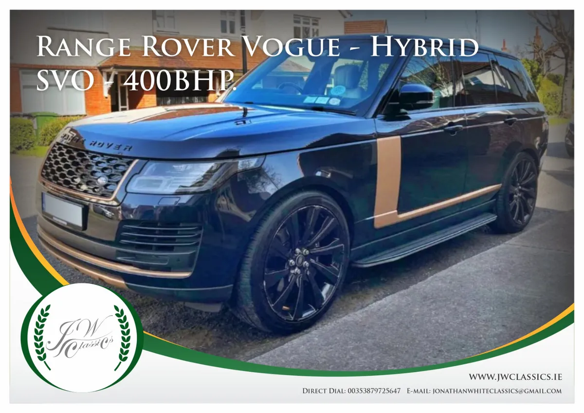 Range Rover Vogue - Hybrid- SVO - 400BHP - Image 2