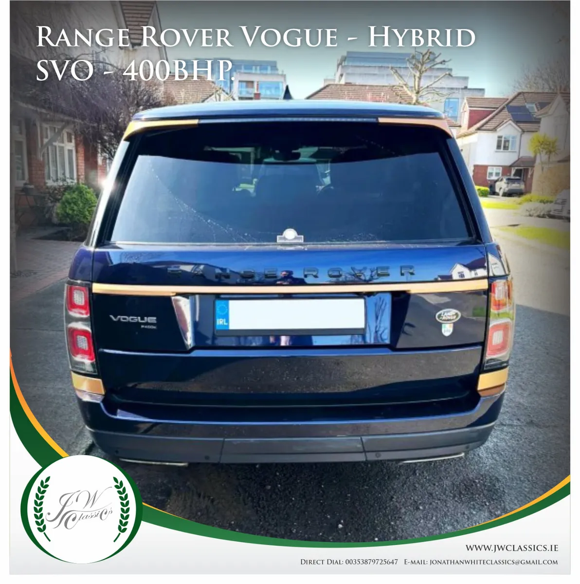 Range Rover Vogue - Hybrid- SVO - 400BHP - Image 4
