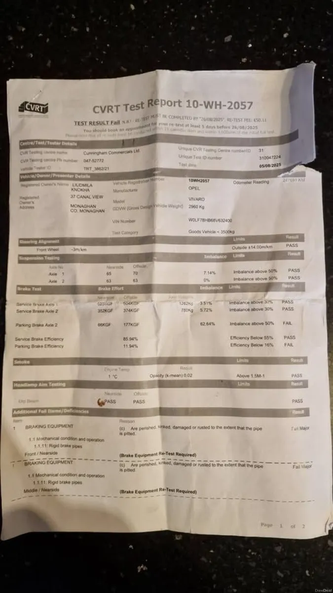 Opel Vivaro 2010 - Image 3