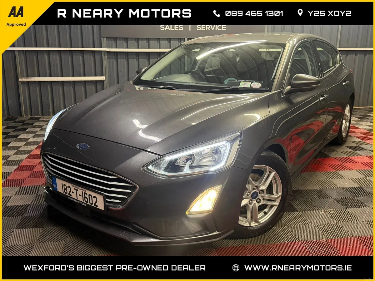 2018 182 Ford Focus 1.5 TDCi 120PS Zetec Manual - Image 1
