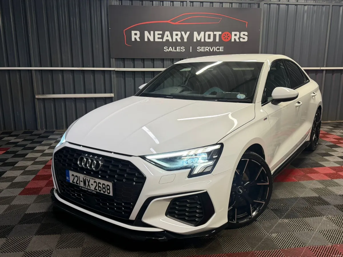 2022 Audi A3 30 TDI 116HP S Line Manual Black ED - Image 2