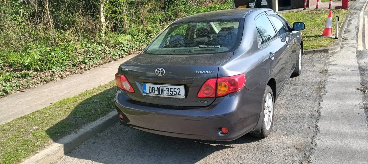 Toyota Corolla saloon diesel 2008 Fresh NCT 04/27 - Image 4