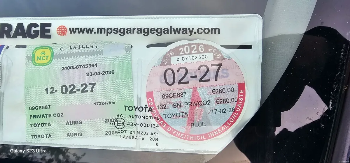 Toyota Auris new nct and tax Low mileage - Image 4