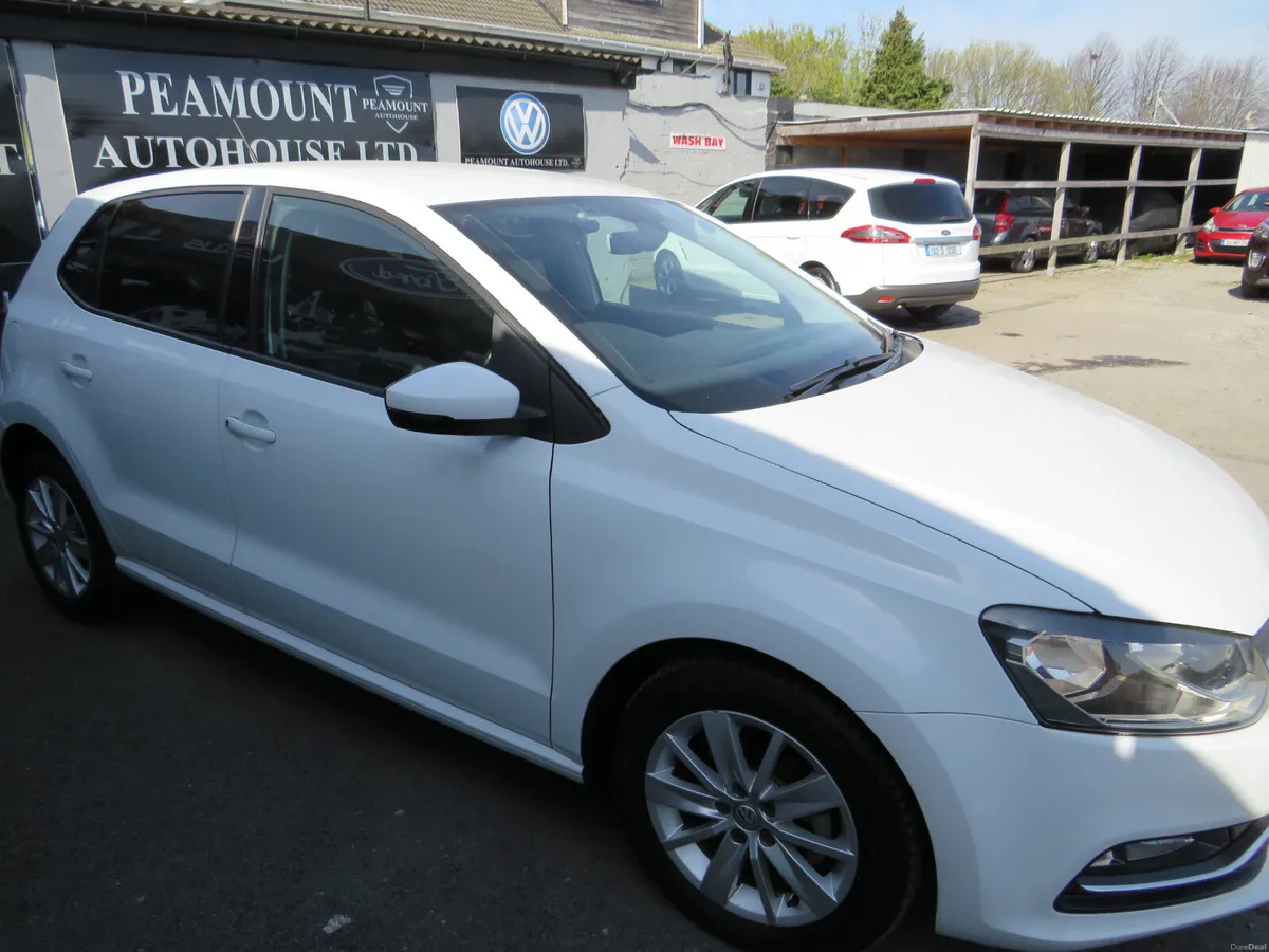 2015 VW POLO 5DR 1.2 TSI AUTO  IN WHITE - Image 4