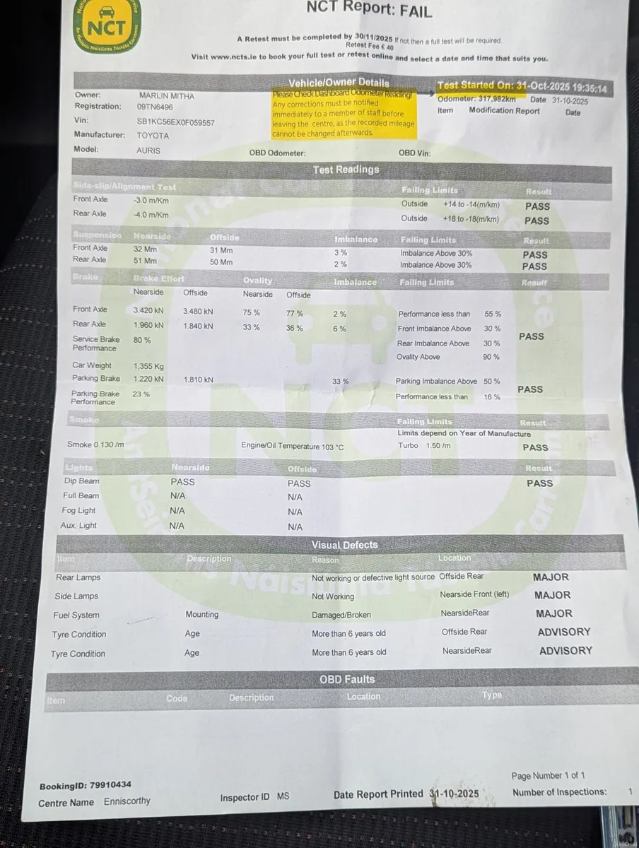 Toyota Auris 2009 - Image 3