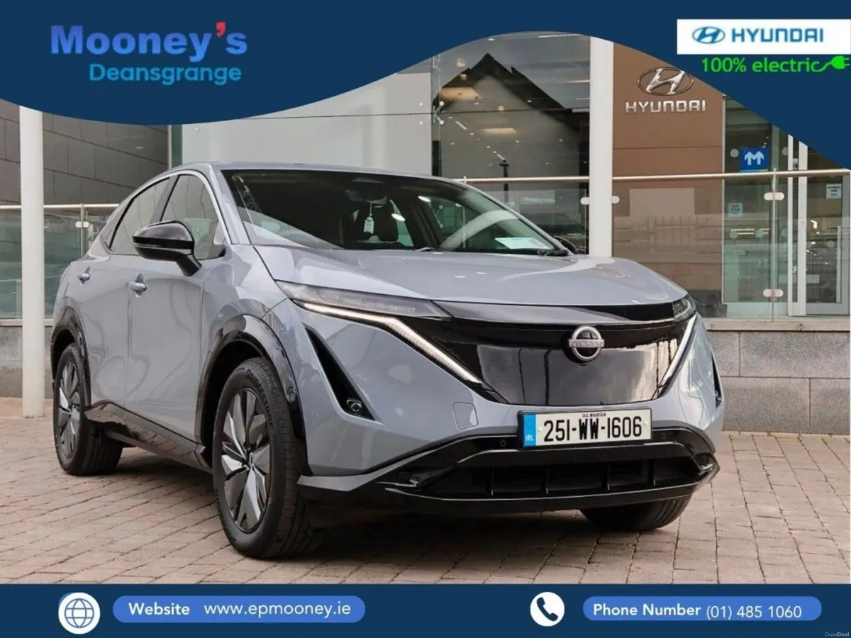 Nissan Ariya 63kWH Engage Best Value in Ireland - Image 1