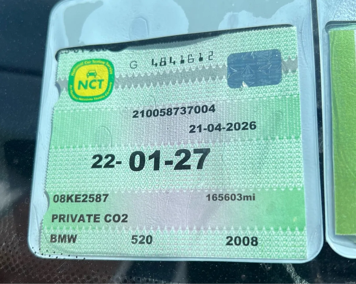 2008 BMW 520D LCI Auto New NCT 22/01/27 - Image 3