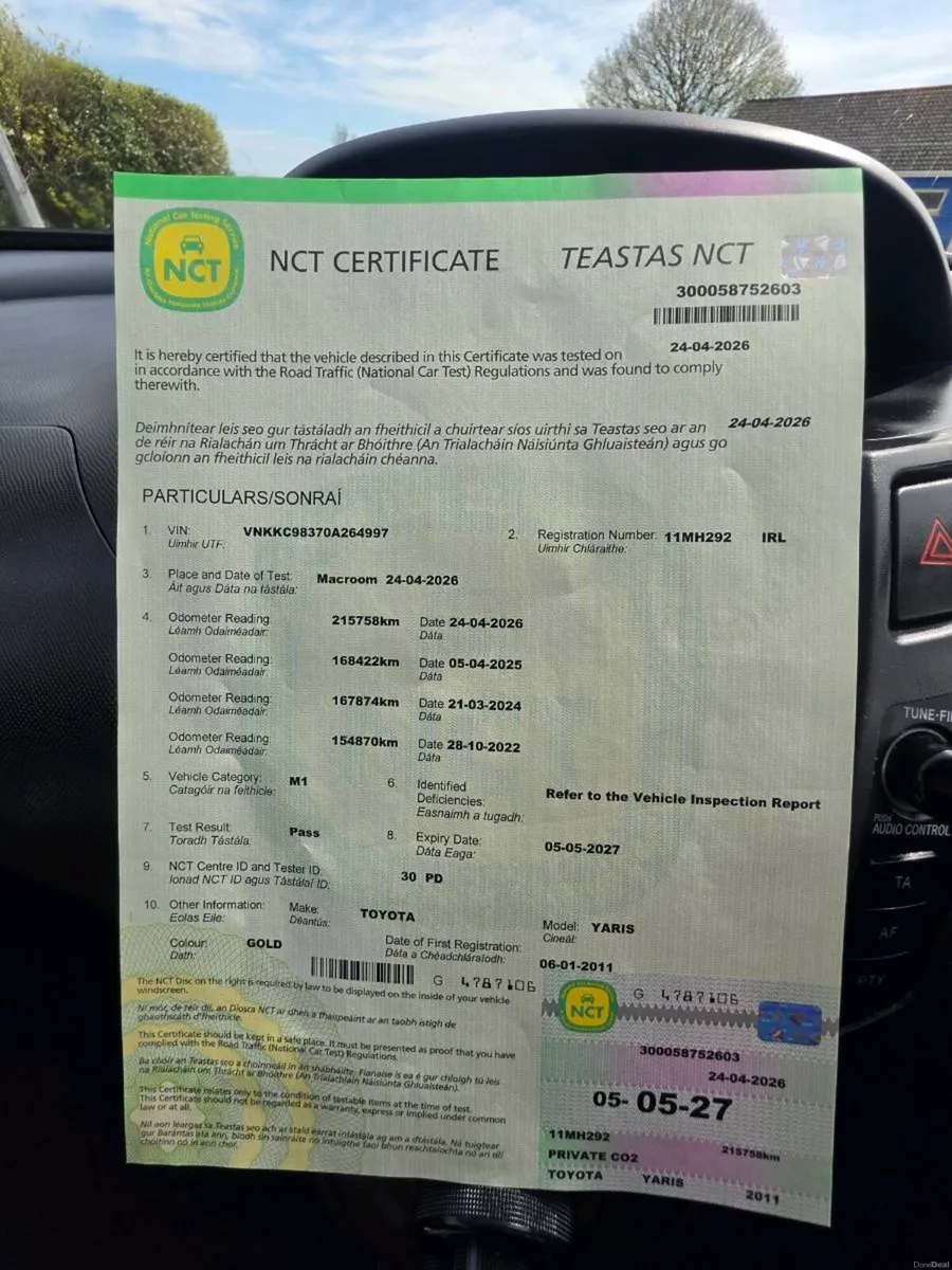 TOYOTA YARIS D-4D SPORT 5DR 3150€ - Image 2