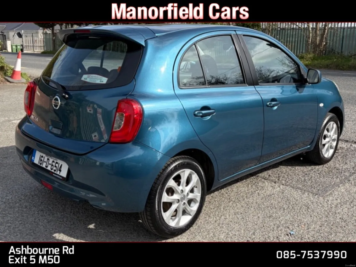 2016 161 Nissan Micra SV Automatic 1.2 Petrol - Image 4