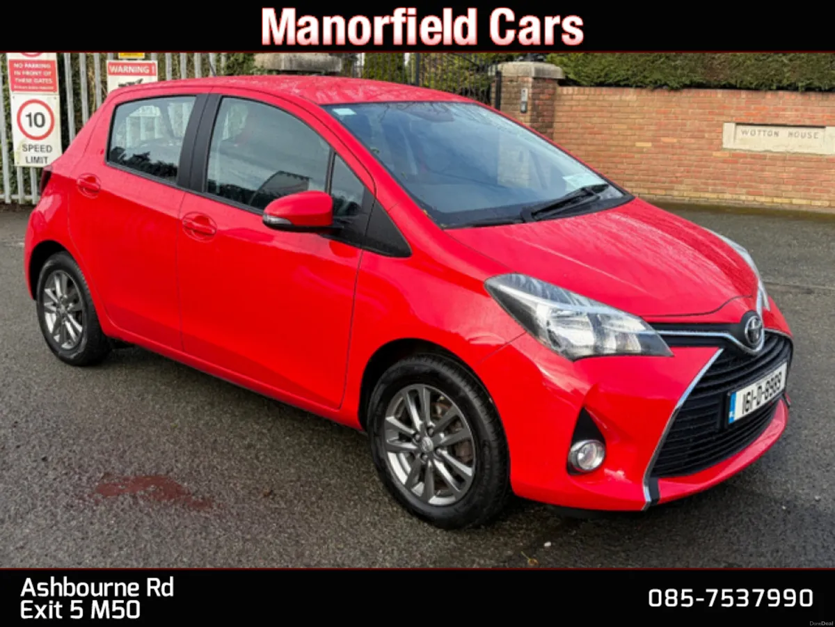 2016 161 Toyota Yaris Luna 1.0 Petrol *NCT 01/28* - Image 1