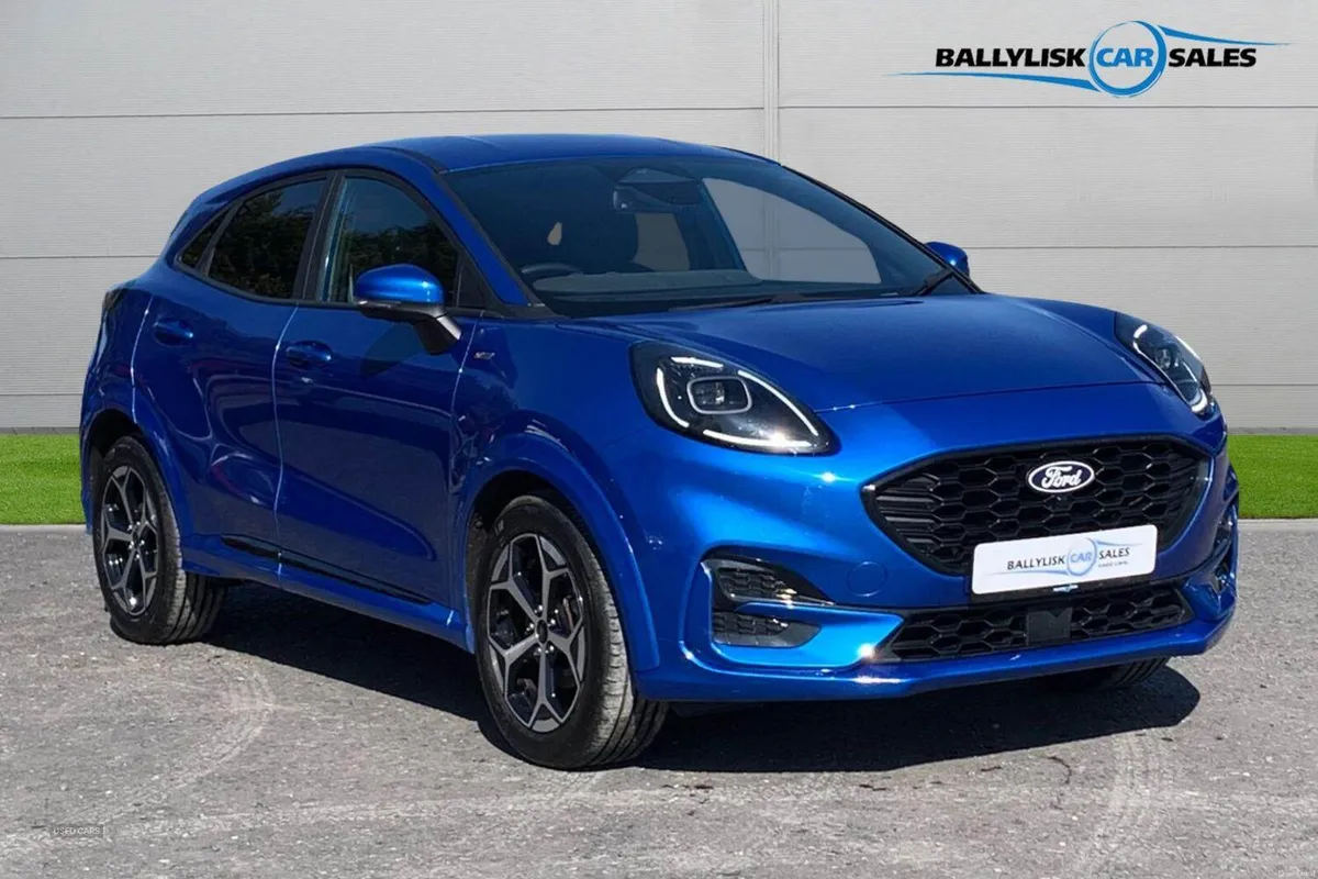 Ford Puma 1.0T 125PS ST-Line in Desert Island Blue - Image 1