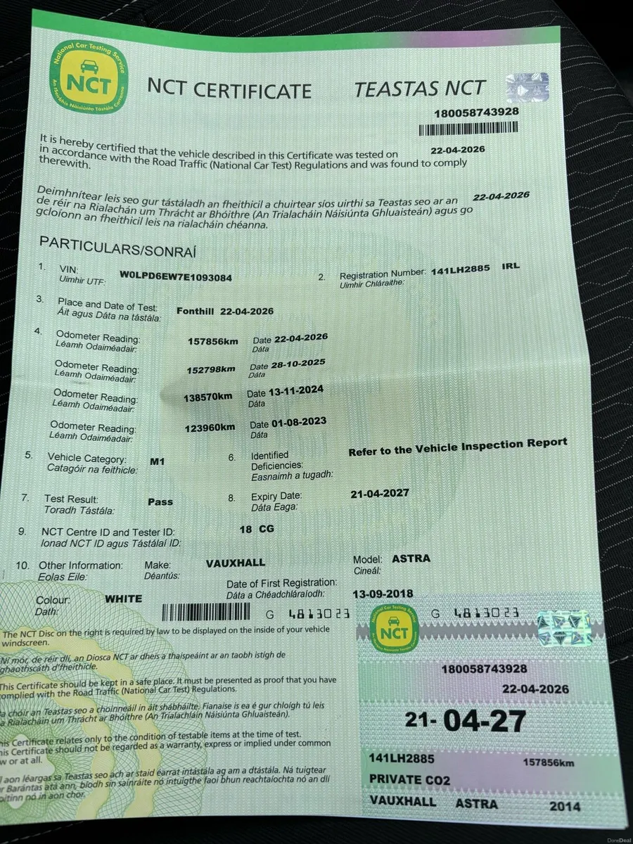 141 ASTRA CDTI *NEW NCT* *158KM* - Image 3