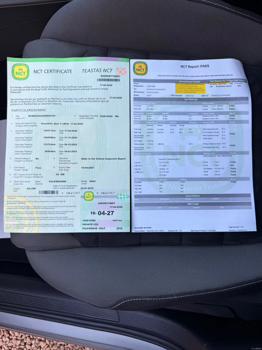 VW GOLF, 2015, 1.2 HIGHLINE, MANUAL, NEW NCT 04/27 - Image 4