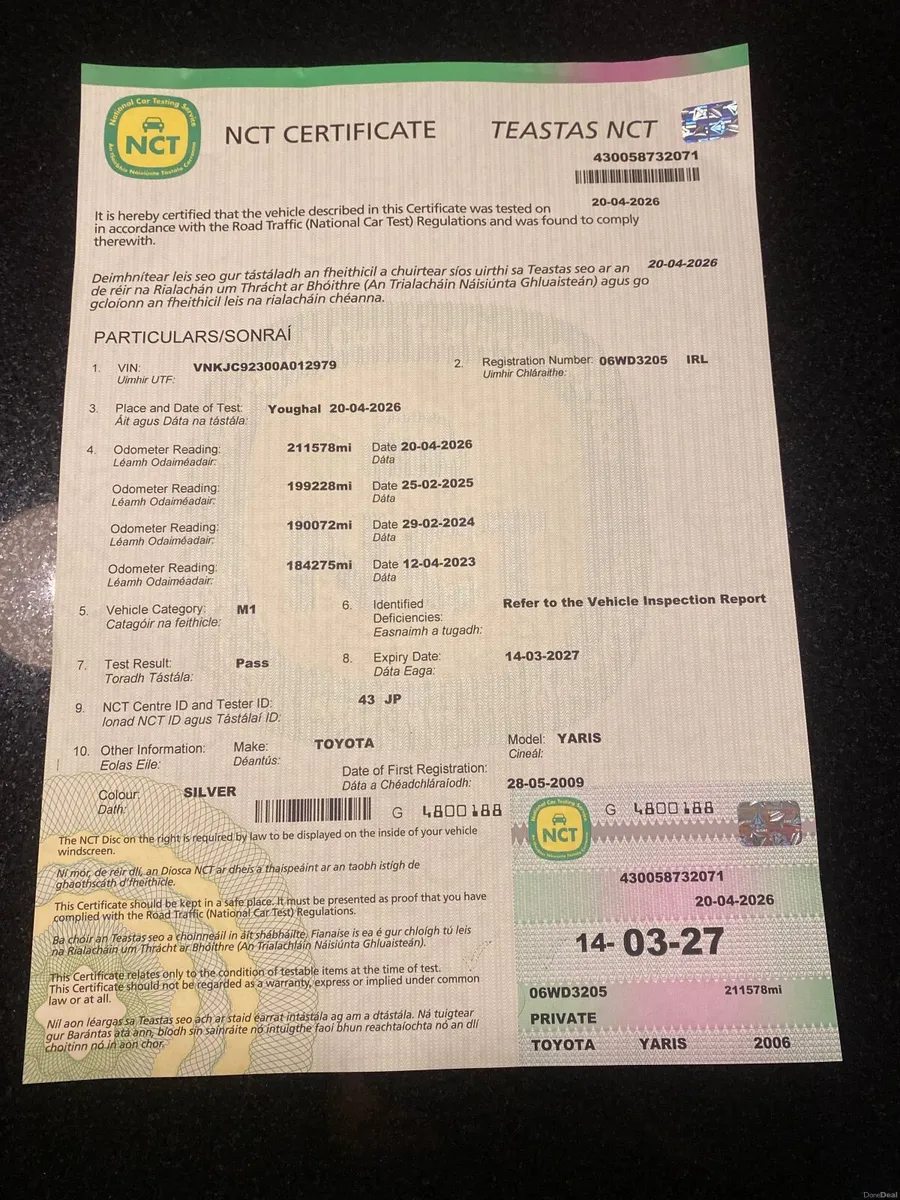 Toyota Yaris 2006 - Image 3