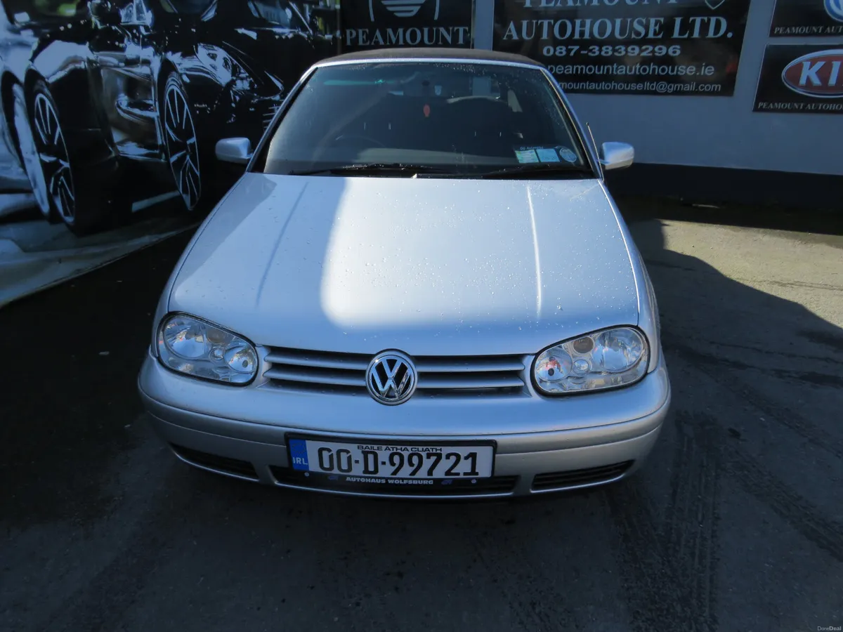 Volkswagen Golf 2000 CONVERTIBLE SOFT TOP - Image 3
