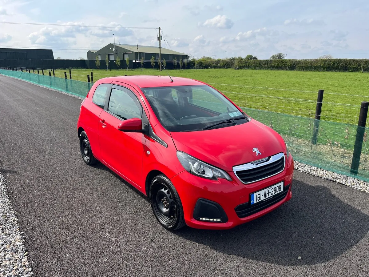 2016 Peugot 108 new NCT 1.0 petrol - Image 1