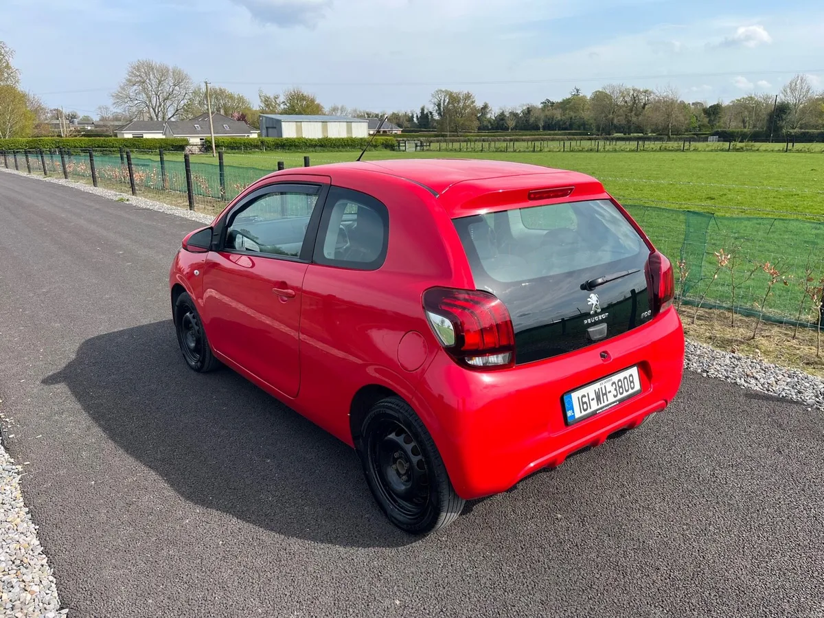 2016 Peugot 108 new NCT 1.0 petrol - Image 3