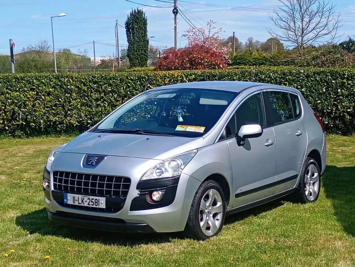 11 Peugeot 3008 1.6HDI NCT+TAX low 138 KMS - Image 1