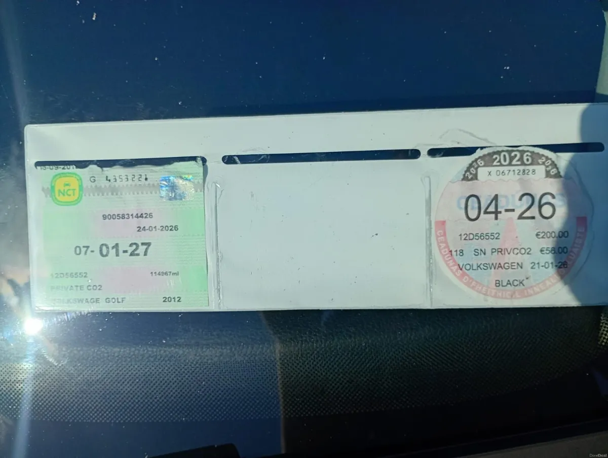 Volkswagen Golf 2012 - Image 2