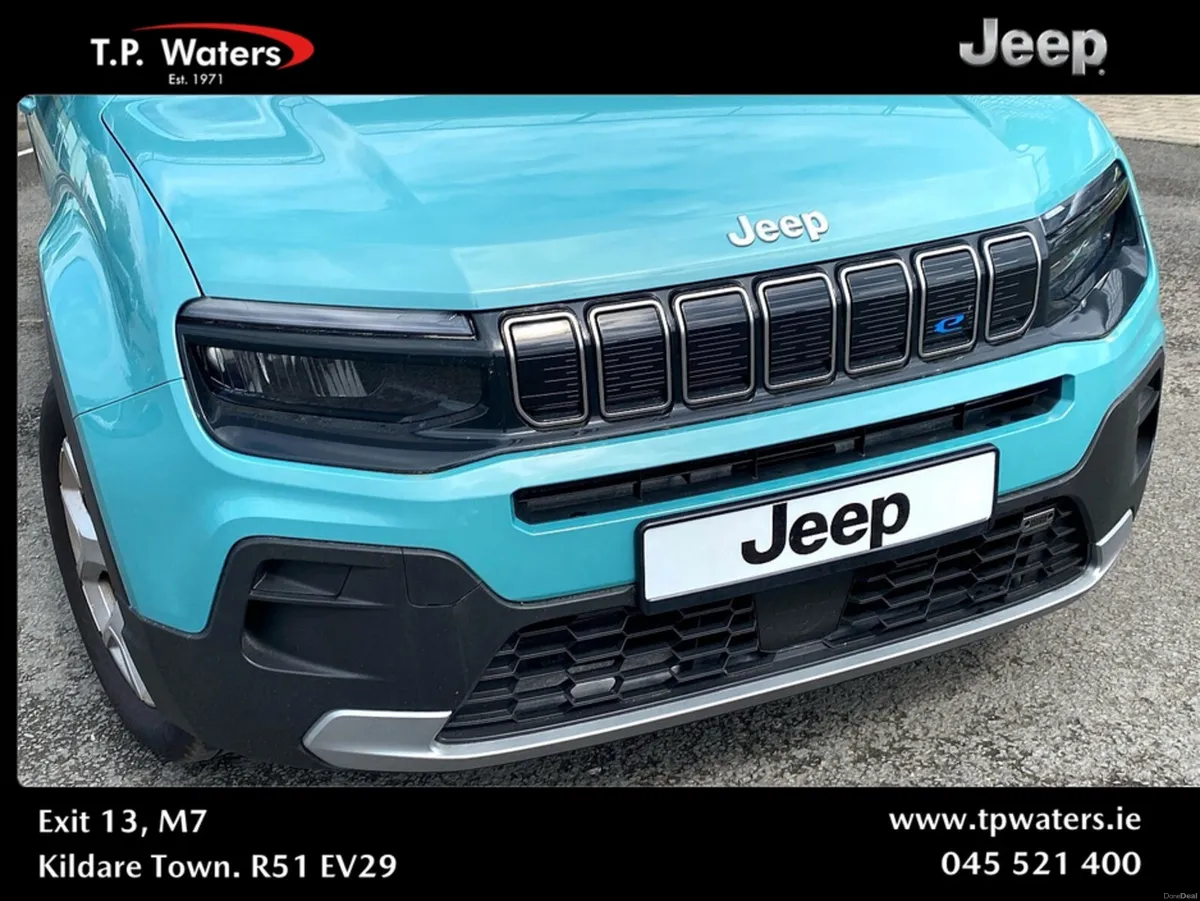 Jeep Avenger FULL ELECTRIC - ALTITUDE - SAME DAY F - Image 2