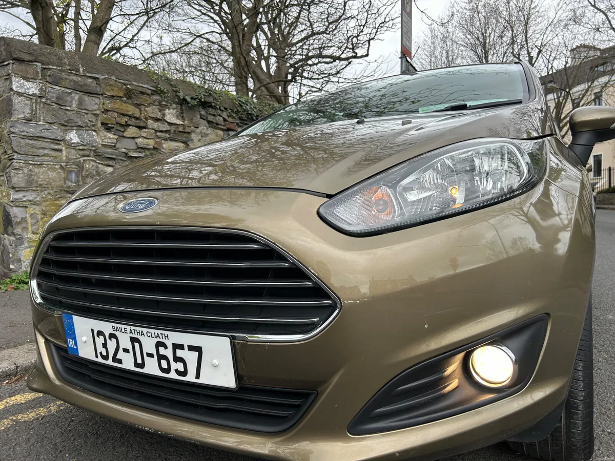 2013 FORD FIESTA ZETEC PETROL TAX JUNE 2026 - Image 1