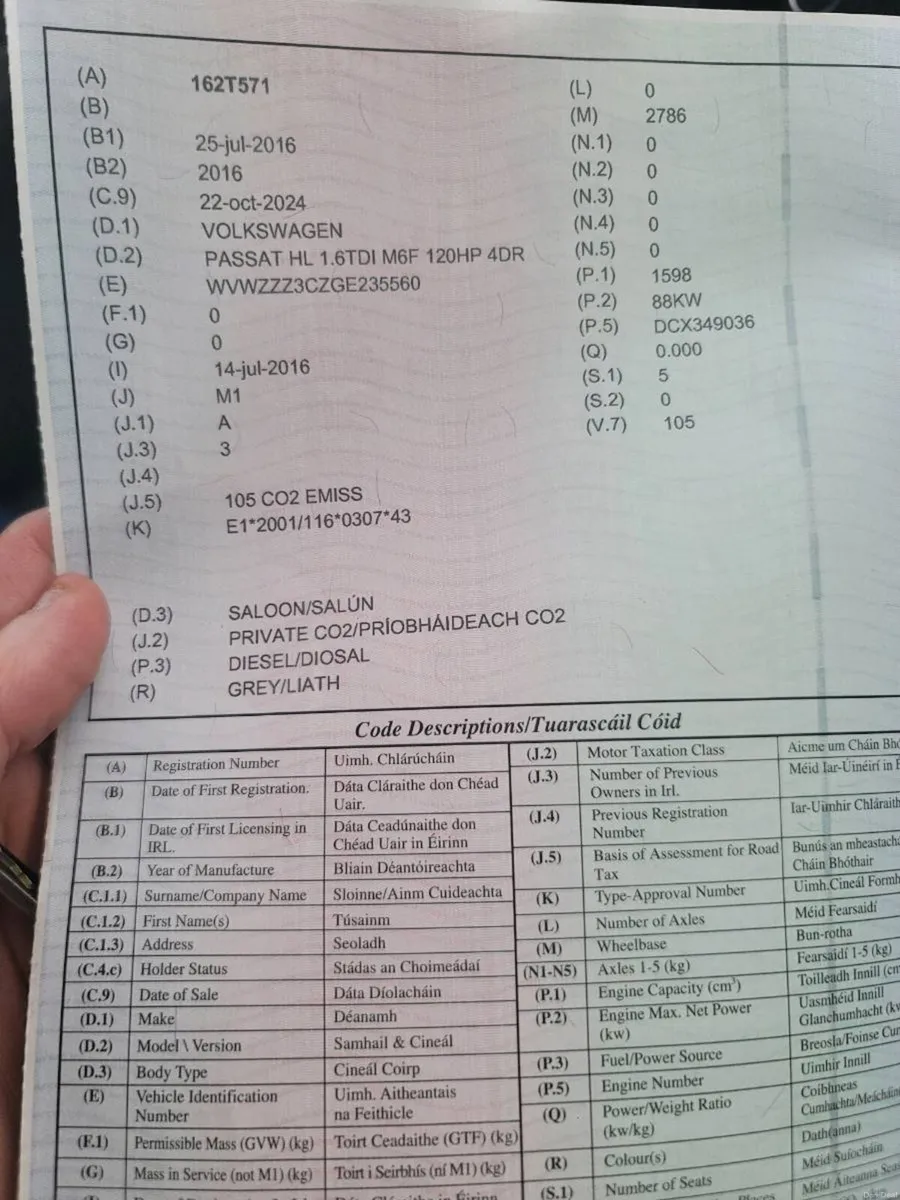 2016 VW Passat 1.6 TDI LUXURY TRIM - Image 4