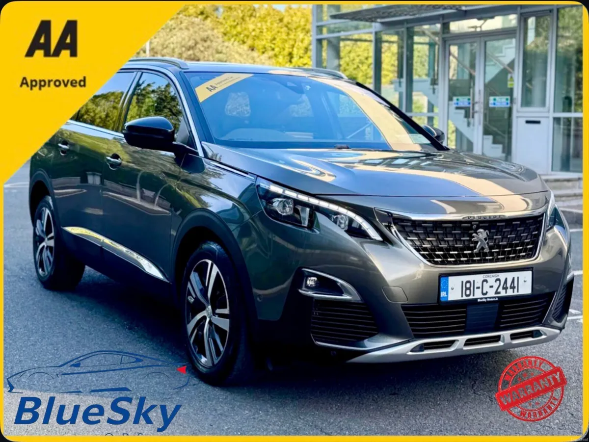 Warranty Peugeot 5008 Petrol GT Line 7 Seater - Image 1