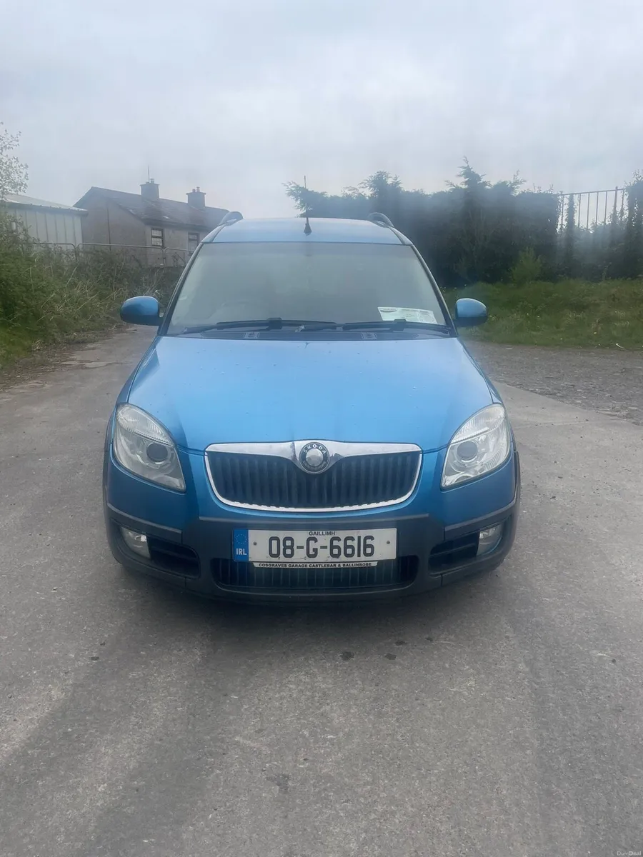 2008 Skoda Roomster Scout 1.9 TDI NEW NCT 05/27 - Image 1