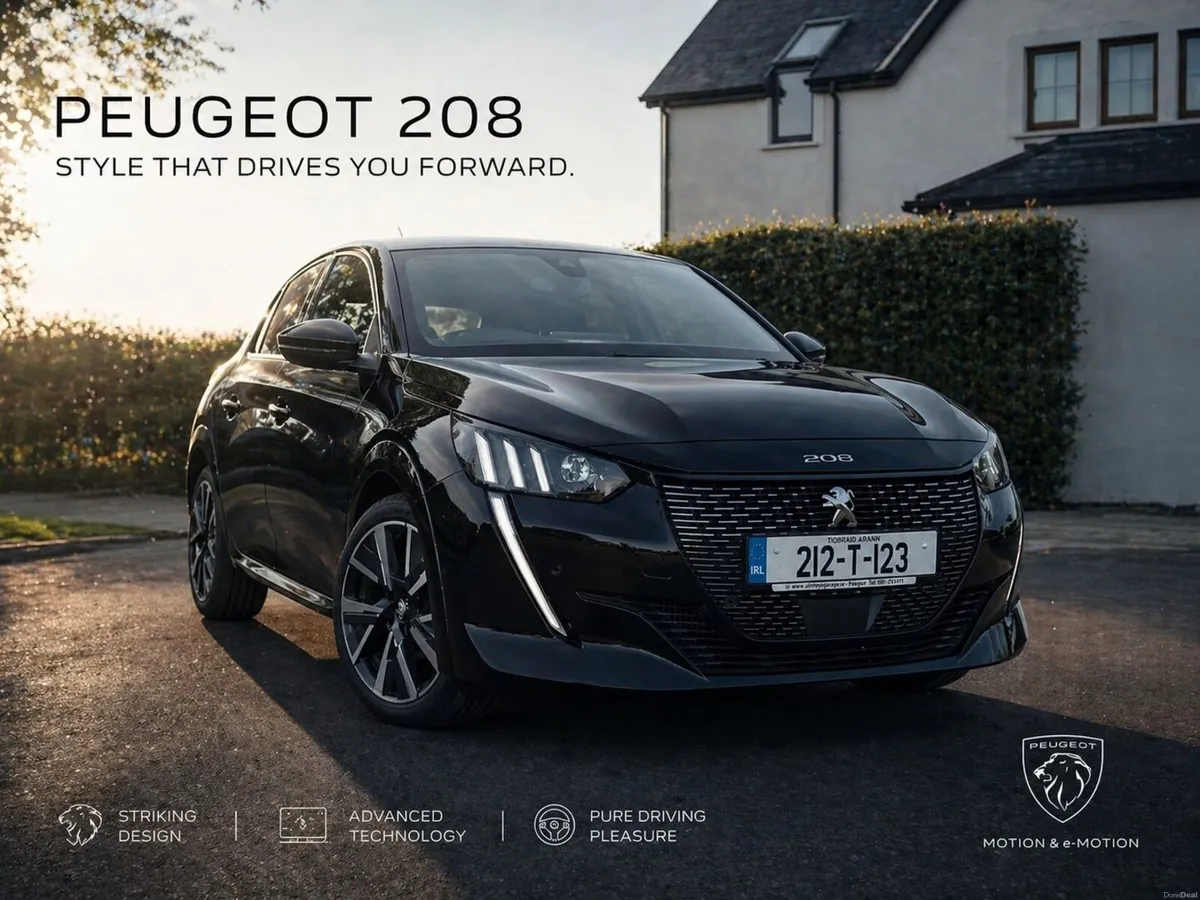 2021 - Peugeot 208 (Premium GT Trim)- 1.2L Petrol - Image 1