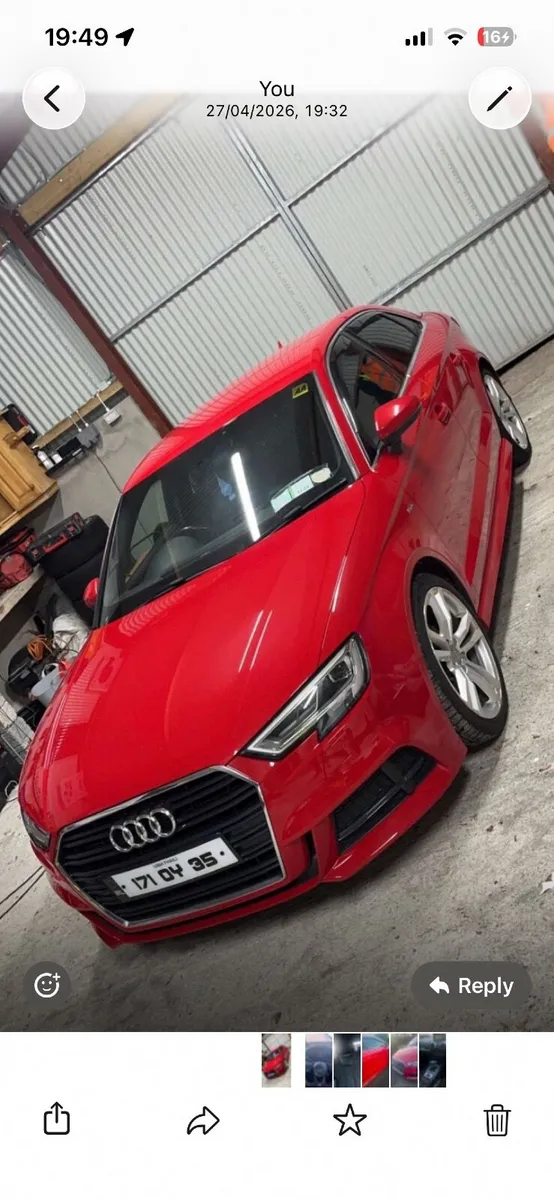 Audi A3 2017 S-Line *Low Mileage* - Image 1