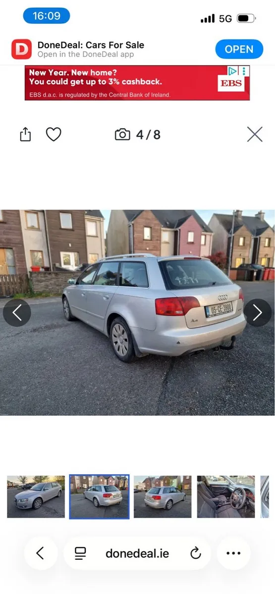 05 AUDI A4 1.9TDI ESTATE NCT:9/26 TAX:4/26 - Image 3